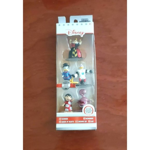 Disney Nano Metalfigs Die-Cast Metal Collector Figurine 5 Pack Lilo, Scrooge, Ch - Picture 1 of 2